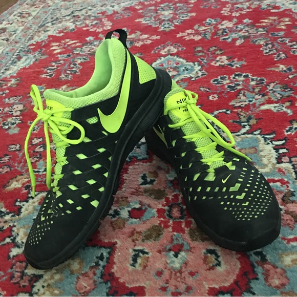 Nike Mens Free Trainer 5.0 Style 579809-002 Black Volt Running Shoes Sneakers 13 - Picture 11 of 11